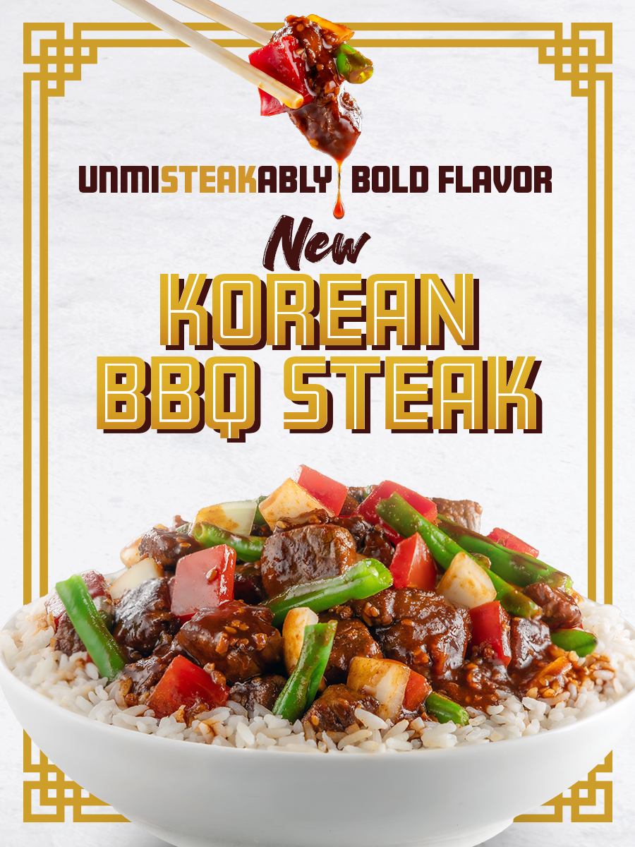 NEW Korean BBQ Steak